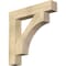 Ekena Millwork Westlake Block Rough Sawn Bracket, Douglas Fir, 6"W x 36"D x 36"H BKT06X36X36WTL05RDF - alternate 1